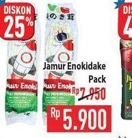 Promo Harga Naturally Fresh Jamur Enokidake 100 gr - Hypermart