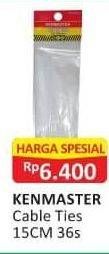 Promo Harga Kenmaster Cable Tie 15cm 36 pcs - Alfamart