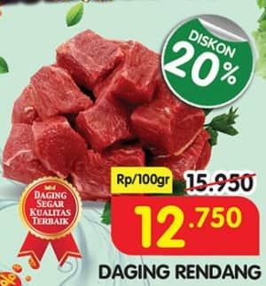 Daging Rendang Sapi