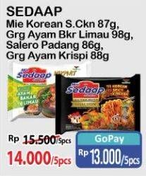 Promo Harga Sedaap Mi Goreng  - Alfamart