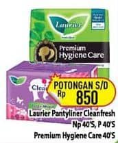 Harga Laurier Pantyliner Cleanfresh/Laurier Pantyliner Premium