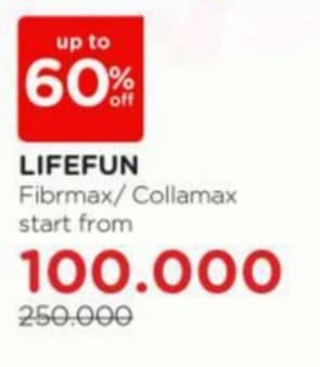 Promo Harga Lifefun Fibr Max/Lifefun Colla Max  - Watsons