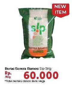 Promo Harga SIP Beras Setra Ramos 5 kg - Carrefour