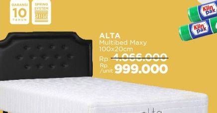 Promo Harga Alta Multibed Set Maxy  - LotteMart