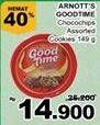 Promo Harga GOOD TIME Cookies Chocochips 149 gr - Giant