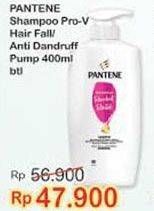 Promo Harga PANTENE Shampoo Hair Fall Control, Anti Dandruff 400 ml - Indomaret