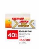 Promo Harga Enervon-c Gold Suplemen Kesehatan 5 pcs - Watsons