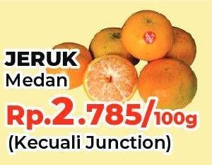 Promo Harga Jeruk Medan per 100 gr - Yogya