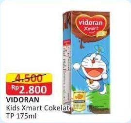 Promo Harga VIDORAN Xmart UHT Coklat 175 ml - Alfamart