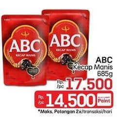 Promo Harga ABC Kecap Manis 520 ml - LotteMart