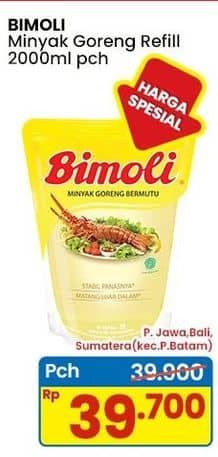Promo Harga Bimoli Minyak Goreng 2000 ml - Indomaret