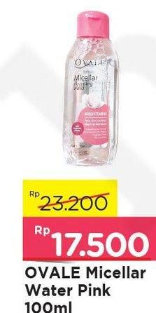 Promo Harga OVALE Micelar Water Pink 100 ml - Alfamart