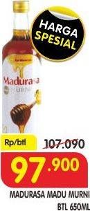 Promo Harga MADURASA Madu Murni 650 ml - Superindo