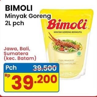 Promo Harga Bimoli Minyak Goreng 2000 ml - Indomaret