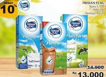 Promo Harga FRISIAN FLAG Susu UHT Purefarm All Variants 900 ml - Giant