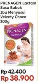 Promo Harga Prenagen Lactamom Velvety Chocolate 200 gr - Indomaret
