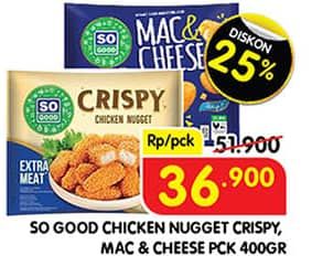 Promo Harga So Good Chicken Nugget  - Superindo