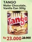 Promo Harga TANGO Wafer Chocolate, Vanilla Milk 300 gr - Alfamart