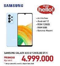 Promo Harga SAMSUNG Galaxy A33 8 GB + 128 GB  - Carrefour