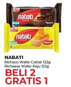 Promo Harga Nabati Wafer Richoco, Richeese 127 gr - Yogya