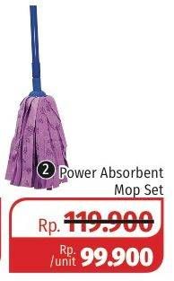 Promo Harga SWASH Power Absorbent Mop Set  - Lotte Grosir