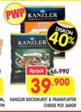 Promo Harga Kanzler Bockwurst/Kanzler Frankfurter   - Superindo