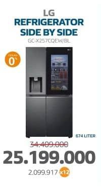Promo Harga LG GC-X257CQEW  - Electronic City