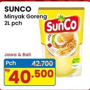 Promo Harga Sunco Minyak Goreng 2000 ml - Indomaret