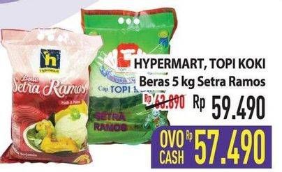 HYPERMART / TOPI KOKI Beras 5kg Setra Ramos