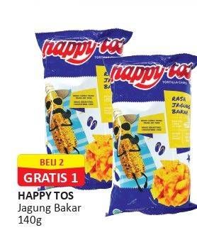 Promo Harga HAPPY TOS Tortilla Chips 140 gr - Alfamart
