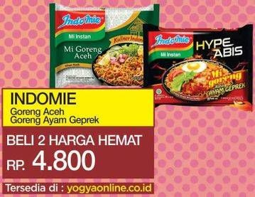 Promo Harga Mi Goreng Aceh / Ayam Geprek  - Yogya