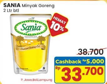Promo Harga Sania Minyak Goreng 2000 ml - Indomaret