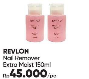 Promo Harga REVLON Nail Remover Extra Moist 150 ml - Guardian