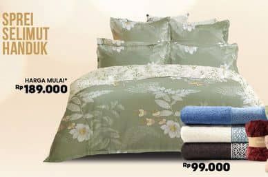 Aneka Sprei & Bed Cover  Harga Promo Rp189.000, Harga Mulai