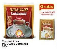 Promo Harga Indocafe Coffeemix 3in1 per 30 sachet 20 gr - Indomaret