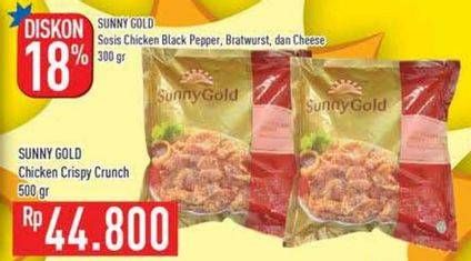 Promo Harga SUNNY GOLD Chicken Crispy Crunch 500 gr - Hypermart