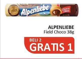 Promo Harga ALPENLIEBE Candy Caramel Field Choco 38 gr - Alfamidi