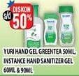 Promo Harga YURI/INSTANCE Hand Sanitizer  - Hypermart