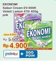 Promo Harga EKONOMI Sabun Cream Lavender, Lemon 455 gr - Indomaret