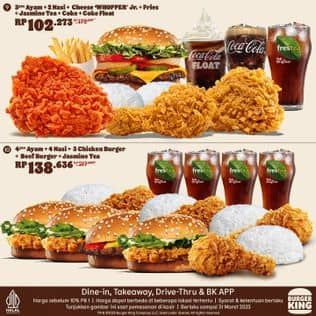 Promo Harga Kupon Februari 2025: Paket Lengkap  - Burger King