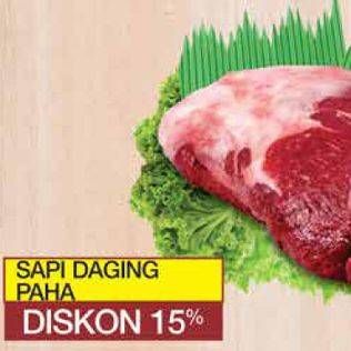 Promo Harga Daging Paha Sapi per 100 gr - Yogya