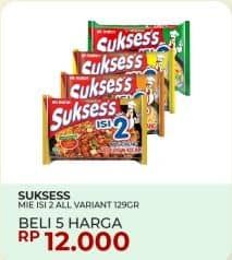 Promo Harga Sukasess Mie Isi 2  - Yogya