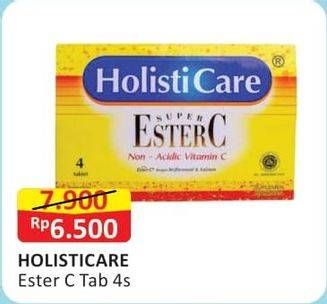 Promo Harga Holisticare Super Ester C 4 pcs - Alfamart
