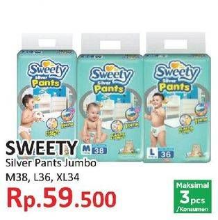 Promo Harga Sweety Silver Pants M38, L36, XL34  - Yogya