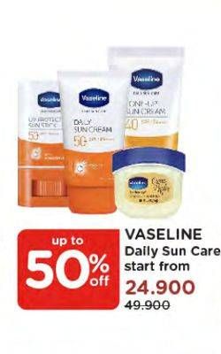 Promo Harga VASELINE Daily Sun Care All Variants 50 ml - Watsons