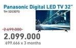 Promo Harga PANASONIC TH-32G307G | HD Ready LED TV 32 inch  - Electronic City
