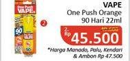 Promo Harga FUMAKILLA VAPE One Push Orange 22 ml - Alfamidi