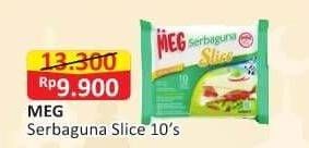 Promo Harga MEG Keju Serbaguna Slice 150 gr - Alfamart