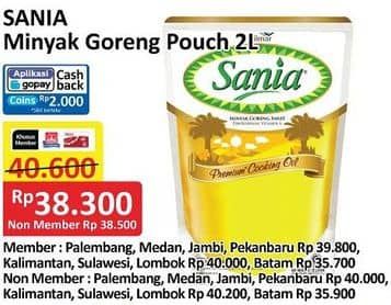 Promo Harga Sania Minyak Goreng 2000 ml - Alfamart
