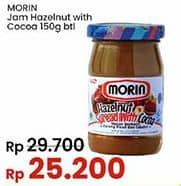 Promo Harga Morin Jam Hazelnut Spread With Cocoa 150 gr - Indomaret